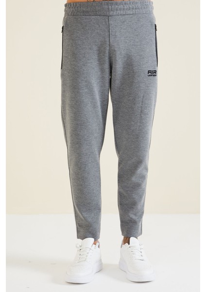 Air Jones Barry Gri Melanj Jogger Erkek Eşofman Alt - 84984