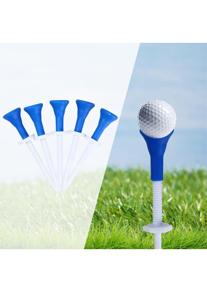 5 Golf Yüksekliği Ayarlanabilir Set Şak ve Sert Kombinasyon Malzemeleri Mavi (Yurt Dışından) modelleri