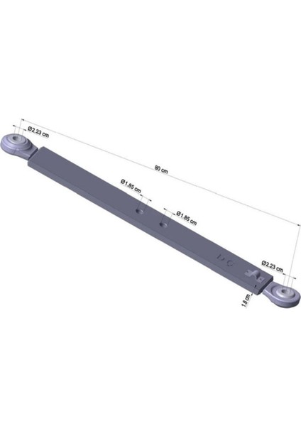 İki Ucu Küçük Yankol Komple 90x18 (Dyptt-15) indirimleri