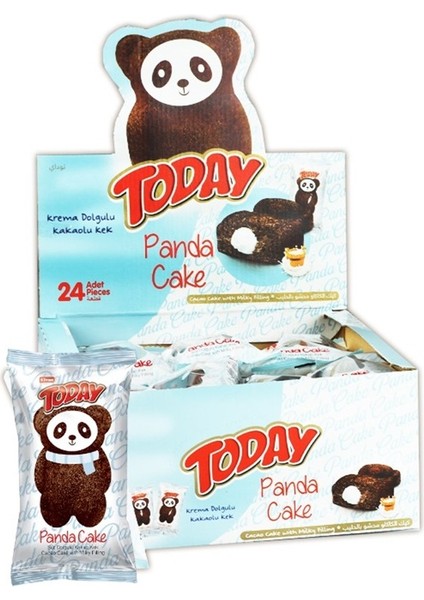 Today Panda Kek 40 gr 24 Adet ( 1 Kutu )