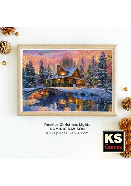 KS Games Christmas Lights 1000 Parça Puzzle