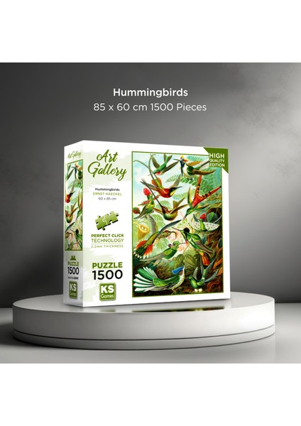 Hummingbirds 1500 Parça Puzzle