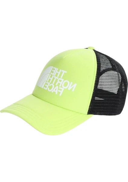 The North Face Logo Trucker Su Yeşili Şapka