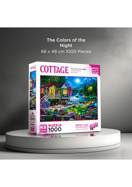 KS Games The Colors Of The Night 1000 Parça Puzzle