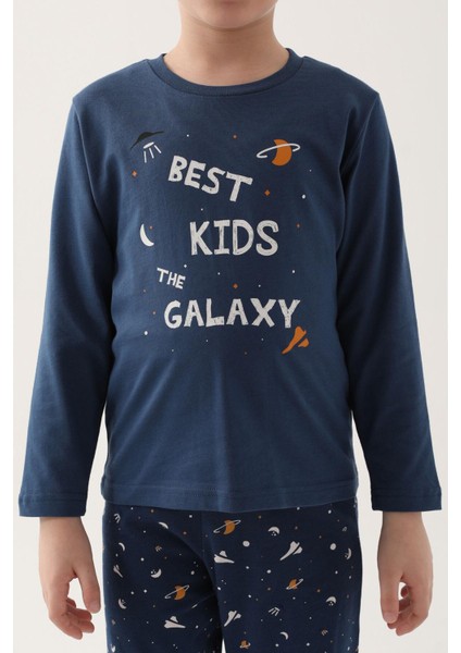 3177 Best Kids The Galaxy Erkek Çocuk Uzun Kol Pijama Takım fırsatları