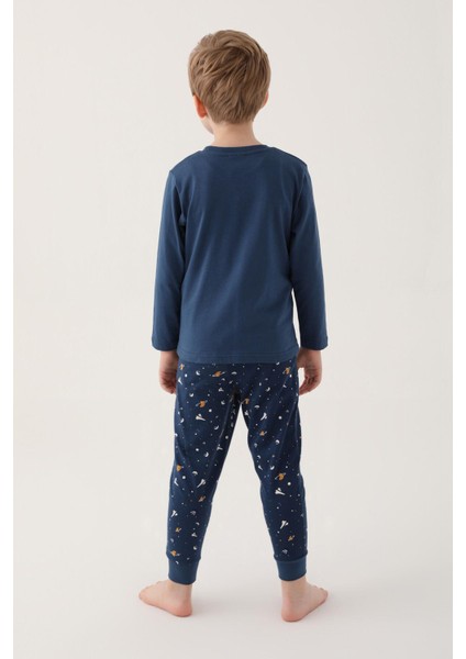 3177 Best Kids The Galaxy Erkek Çocuk Uzun Kol Pijama Takım indirimleri