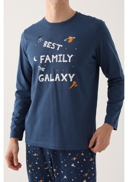 3177 Best Kids The Galaxy Erkek Uzun Kol Pijama Takım fırsatları