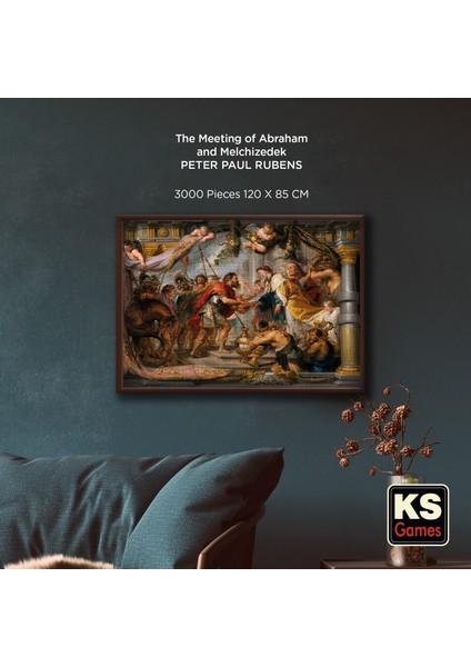 The Meeting Of Abraham And Melchizedek 3000 Parça Puzzle