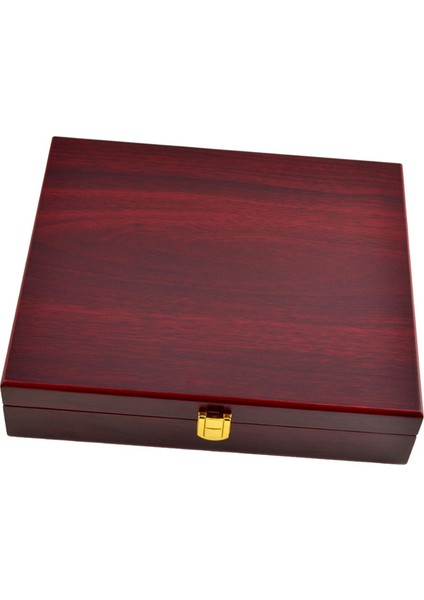 Ahşap Golf Kutusu Mücevher Kutusu 12 Top Pürüzsüz 225X220X65MM (Yurt Dışından)