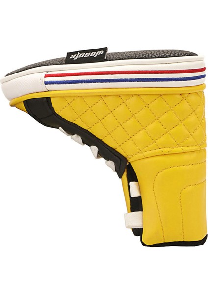 Golf Atıcı Başörtüsü Çizilmez Golf Aksesuarları Golf Bıçak Atıcı Kapakları Sarı (Yurt Dışından)