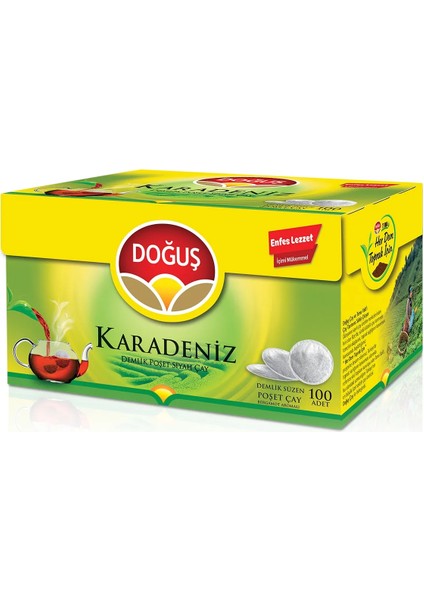 DEMLİK POŞET ÇAY 100'LÜ 2'Lİ