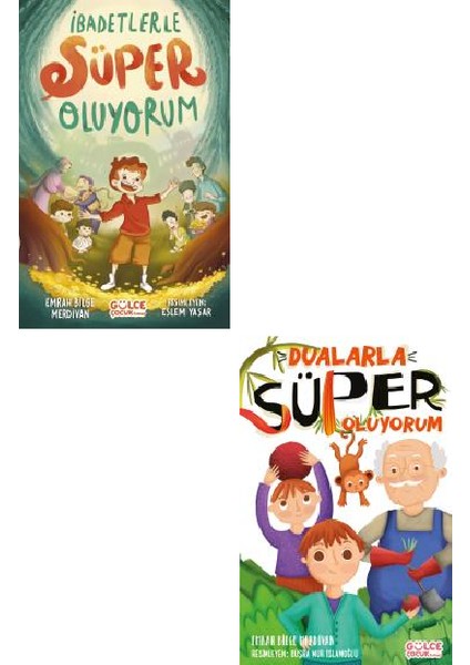 İbadetlerle Süper Oluyorum - Dualarla Süper Oluyorum 2 Kitap - Emrah Bilge Merdivan