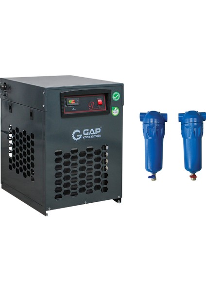 Gpv 10A 500 Lt 10 Hp Vidalı Hava Kompresör Seti Gpv 10A