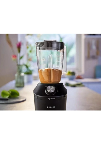 Cam Sürahili Blender, Problend Sistemi, 2 L Kapasite, 2 Hız ve Darbe Ayarı, 600W, Siyah