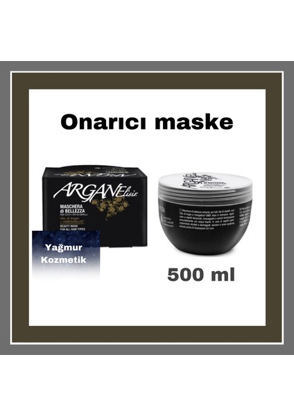 Argan Saç Maskesi Elixir 500ml