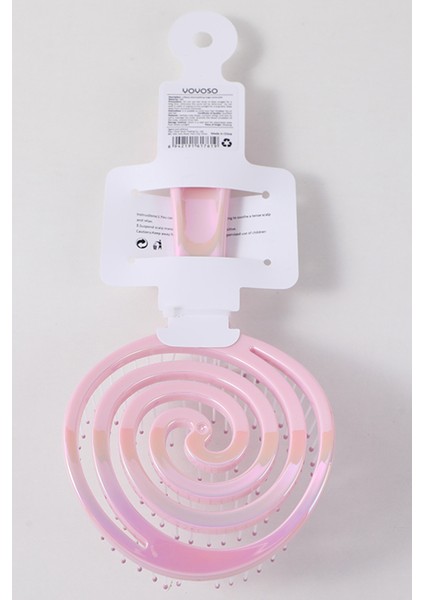 Ecrou Air Dryer Lolipop Saç Fırçası Pembe