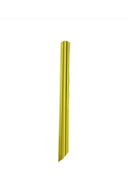 Altın (Gold) Renk Dekoratif Poliüretan Duvar Çıtası ( 1 Boy :240 cm En :2.5 Cm)