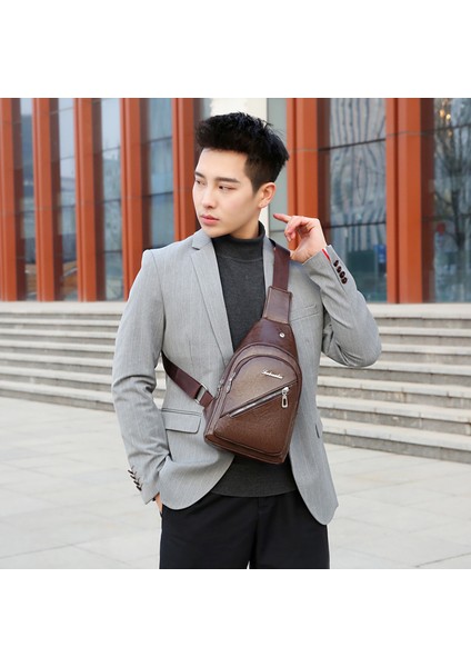 Yeni Erkek Gündelik Moda Hafif Iş Göğüs Çantası (Yurt Dışından) modelleri