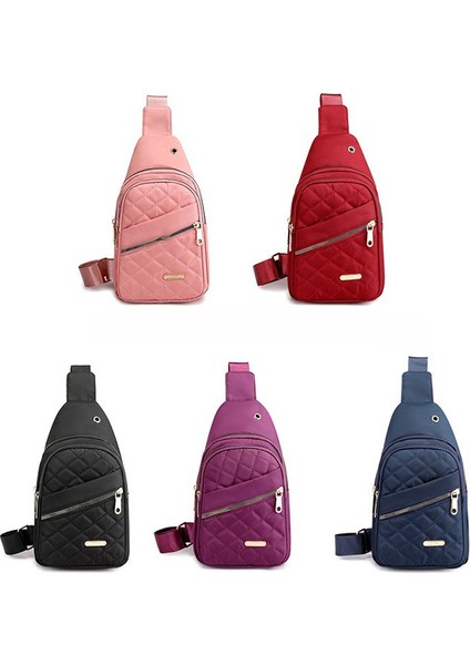 Kadınların Yeni Kore Tarzı Basit Çok Katmanlı Nakış Büyük Kapasiteli Göğüs Çantası (Yurt Dışından) fiyatları