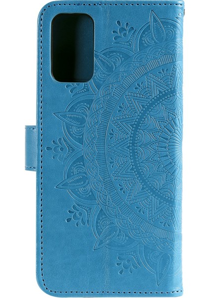Basılı Mandala Çiçek Cüzdan Deri Kılıfı Xiaomi Redmi Için Kayış (Yurt Dışından)