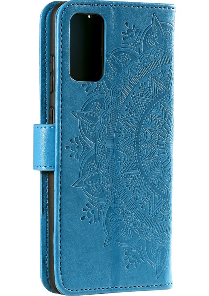 Basılı Mandala Çiçek Cüzdan Deri Kılıfı Xiaomi Redmi Için Kayış (Yurt Dışından)