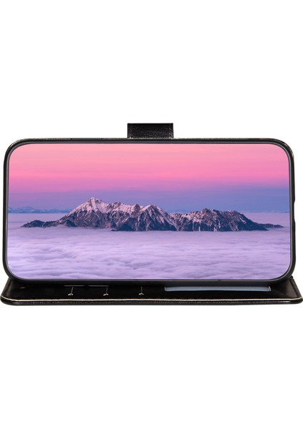 Çift Taraflı Manyetik Toka Deri Cüzdan Standı Xiaomi Redmi Için Telefon Kasası Kabuğu Not 10 5g/poco M3 Pro 5g/4g-Black (Yurt Dışından) fiyatları