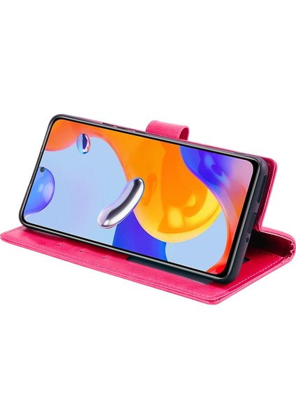 Xiaomi Redmi Not Not Not 12 Pro 4g/11 Pro 4g (Mediatek)/redmi Note 11 Pro 5g (Qualcomm) Pu Deri+Iç Tpu Kapak Standı Baskılı Mandala Çiçek Flip Cüzdan Kılıfı Strap-Lose (Yurt Dışından) indirimleri