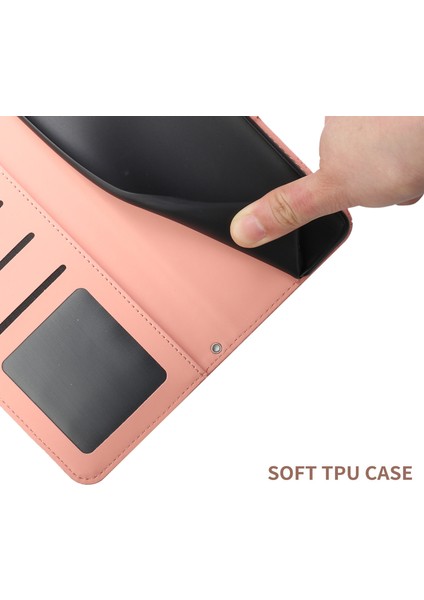 Xiaomi Mi Için 11 Lite 4g/5g/11 Lite 5g Ne Kelebek Çiçekleri Desresi Pu Deri Telefon Kılıfı Kullanışlı Kayış Folio Flip Cüzdan Deri Kılıf Deri Kılıf (Yurt Dışından)