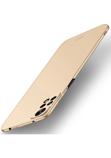 Xiaomi Redmi Için Kalkan Not 11 Pro 4g (Mediatek)/note 11 Pro 5g (Qualcomm) Kılıf Güvenli Kavrama Kaplamalı Slip Slip Mat Yüzey Sert Pc Kapağı Kayış-Altın ile (Yurt Dışından)