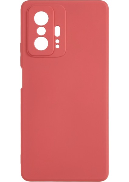 Xiaomi 11T Pro 5G/11T 5g Için Ka Fiber Astar Telefon Kapağı Esnek Tpu Telefon Case Hawthorn Kırmızı (Yurt Dışından)