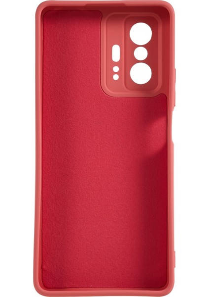 Xiaomi 11T Pro 5G/11T 5g Için Ka Fiber Astar Telefon Kapağı Esnek Tpu Telefon Case Hawthorn Kırmızı (Yurt Dışından)