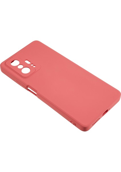 Xiaomi 11T Pro 5G/11T 5g Için Ka Fiber Astar Telefon Kapağı Esnek Tpu Telefon Case Hawthorn Kırmızı (Yurt Dışından)