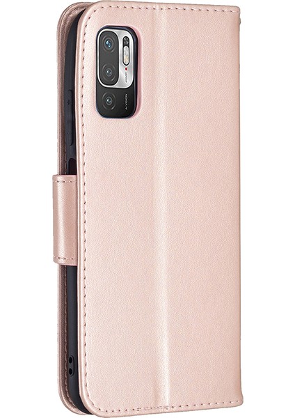 Baskı Kelebek Deri Deri Şok Geçirmez Koruyucu Folio Folio Cüzdan Kılıfı Xiaomi Redmi Not 10 5g /poco M3 Pro 5g /4g-Gold (Yurt Dışından) indirimleri
