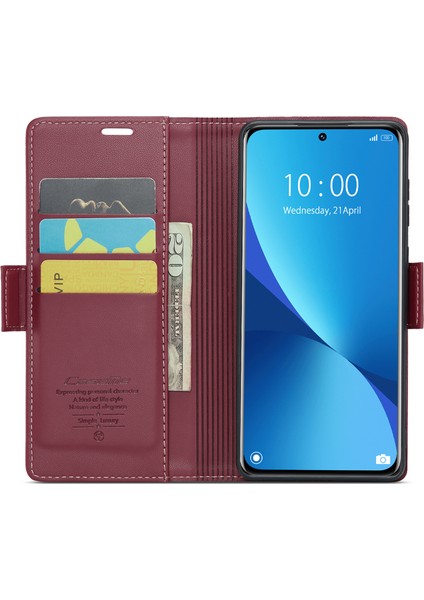 Xiaomi 12 5G/12X 5G/12S 5g Pu Deri Kapak Rfıd Blowıng Cül Çeşitle (Yurt Dışından) fiyatları