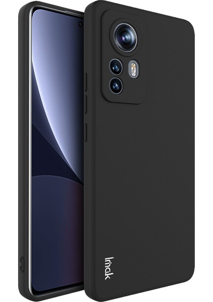 Xiaomi 12 Pro 5G/12S Pro 5g/12 Pro (Boyut) Için Düz Kenar Telefon Kasası 5g, Anti-Drop Koruma Yumuşak Tpu Kapak-Black (Yurt Dışından)