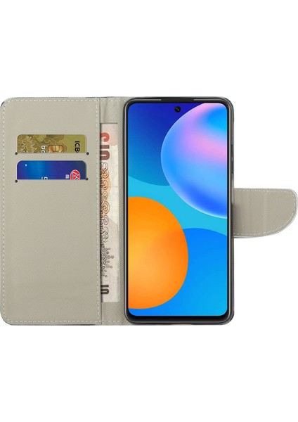 Şık Desen Baskı Telefon Kılıf Anti-Güz Çapraz Doku Pu Deri Cüzdan Kapağı Stand Boyu Xiaomi Redmi Note 12 Pro 4g/11 Pro 4g (Mediatek)/note 11 Pro 5g (Qualcomm) -Kreen Tree (Yurt Dışından)