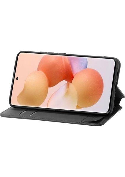 Rfıd Engelleme Cüzdan Telefon Kılıfı Xiaomi 12 5G/12X 5G/12S 5g, Desen Baskı Pu Deri Manyetik Otomatik Kapatma Stand Kapağı Kapak Renkli Balyomb (Yurt Dışından)