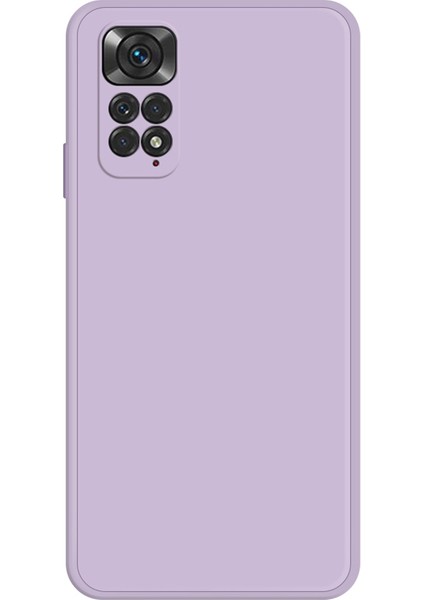 Xiaomi Redmi Için Kaymaz Kavrama Tpu Kılıfı Not 11 4g (Qualcomm)/not 11S 4g, Mikrofiber Astar Ka Düz Kenarlı Telefon Arka Kapak-Etkin (Yurt Dışından)