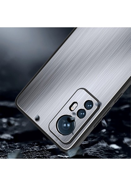Xiaomi 12 5G/12X 5G/12S Için 5g Cep Telefonu Tpu Çerçeve Alüminyum Alaşım Geri Sert Sabit Anti-Chock Telefon Vaka Silver (Yurt Dışından) fırsatları