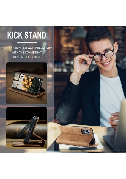 Xiaomi 12 5G/12X 5G/12S 5g Için Ön Çizgiye Telefon Kasası Kabuğu, Otomatik Absorbed Pu Deri Cüzdan Katlanabilir Stand Telefon Kapak-Kahverengi (Yurt Dışından) indirimleri
