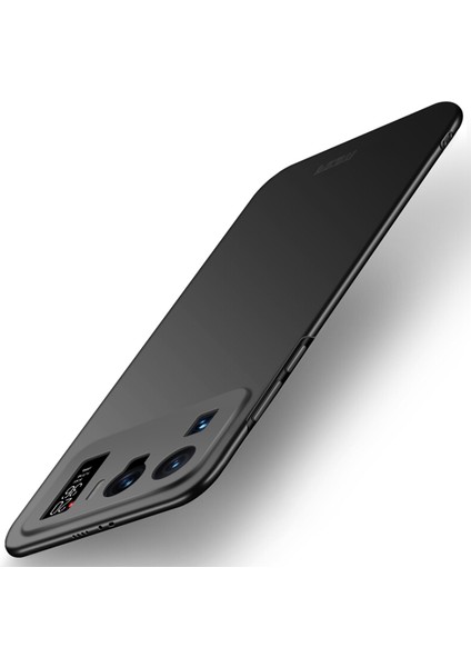 Shield Slim Fuzlu Sert Pc Kılıfı Xiaomi Mi 11 Ultra-Black (Yurt Dışından)