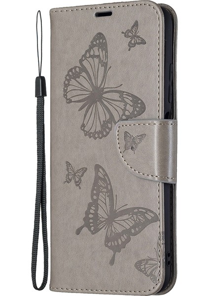 Baskı Kelebek Deri Deri Şok Geçirmez Koruyucu Folio Folio Cüzdan Kılıfı Xiaomi Redmi Note 10 5g /poco M3 Pro 5g /4g-Gre (Yurt Dışından) fırsatları