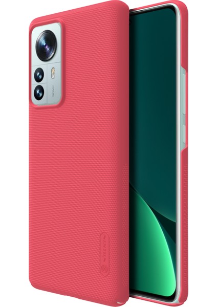 Xiaomi 12 Pro 5g /12S Pro 5g /12 Pro (Boyut) Için Buzlu Kalkan Pc Kılıfı 5g, Ipeksi Touch Ince Şok Geçirmez Bırak Koruyucu Telefon Kapak-Kırmızı (Yurt Dışından)