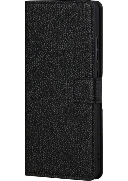 Litchi Cilt Deri Deri Cüzdan Kılıfı Manyetik Toka Cep Telefonu Koruyucu Kabuğu Xiaomi 11T/11T Pro (Yurt Dışından)