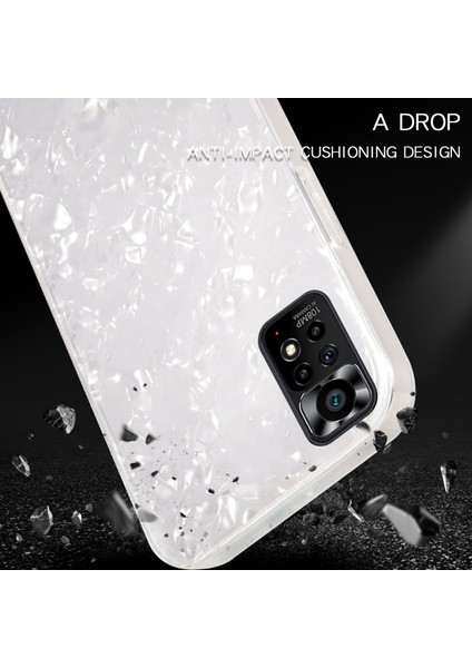 Xiaomi Için Redmi Note 11 4g (Qualcomm)/redmi Note 11S 4g Imd Tasarım Telefon Kılıfı Çift Katmanlı Akrilik Destek+Tpu Çizgiye Karşı Çizelge Kapak Pembe (Yurt Dışından) modelleri