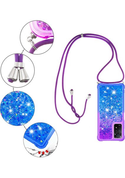 Xiaomi Redmi Için Note 12 Pro 4g/11 Pro 4g (Mediatek)/note 11 Pro 5g (Qualcomm) Defender Gradient Tpu Glitter Kılıf Akan Sıvı Hızlı ve Kradard-Doğru/mavi ile (Yurt Dışından) indirimleri