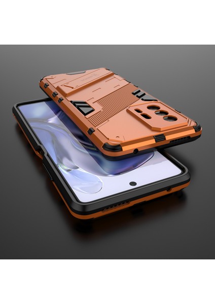 Kickstand Çift Katman Sert Pc Yumuşak Tpu Xiaomi 11T/ 11T Pro-Pro-Onge Için Sağlam Koruyucu Telefon Kılıfı (Yurt Dışından) indirimleri