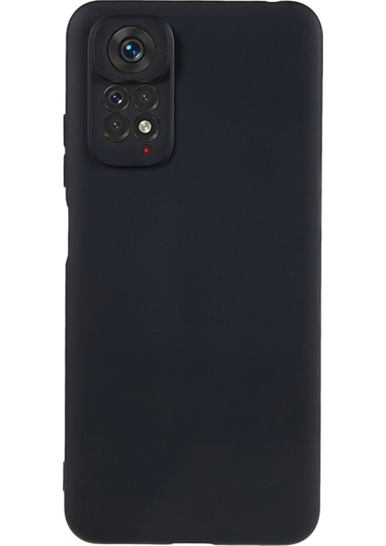 Xiaomi Redmi Için Not 11 4g (Qualcomm)/not 11S 4g Tpu Arka Kabuk, Parmak Izi Ücretsiz Mat Koruyucu Kapak Telefon Kasası-Siyah (Yurt Dışından)