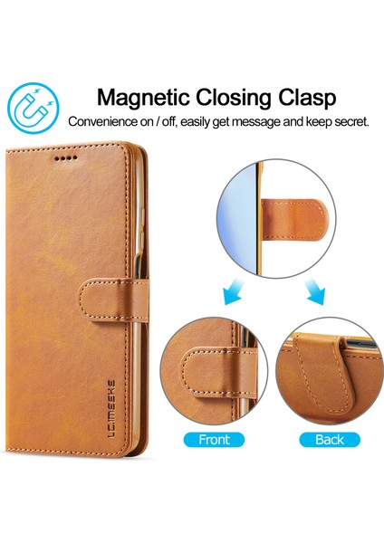 Cüzdan Tasarım Deri Telefon Stand Kılıfı Koruyucusu Xiaomi Poco M3 Pro/redmi Note 10 5g-Brown (Yurt Dışından) fiyatları