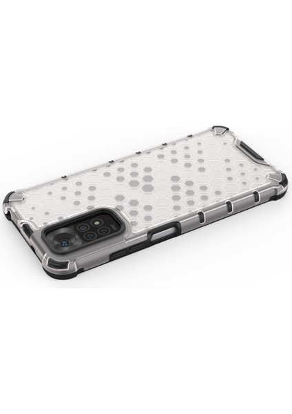 Xiaomi Redmi Için Note 11 4g (Qualcomm)/not 11S 4g Yumuşak Tpu+Sert Pc Kılıfı Petek Dokulu Kıvlatıcı Anti Anti Anti Anti Anti Anti-Claps Cover-Grey (Yurt Dışından) modelleri